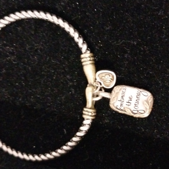 Brighton silver bangle EUC - Picture 2 of 4